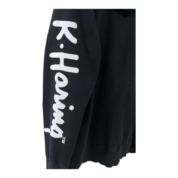 Keith Haring x SPRZ NY Uniqlo Pop Shop Hoodie Black XL - Picture 6 of 7
